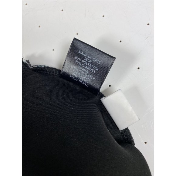 NWOT Terez Makeup‎ Bag Cosmetic Case Pouch Camo Gray Purple Colorful Zip Set 2 - Picture 6 of 6